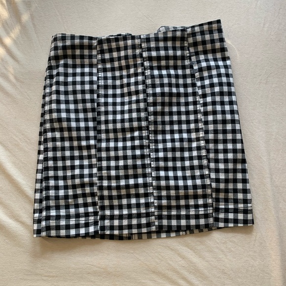 Free People Gingham Skirt - Picture 2 of 2